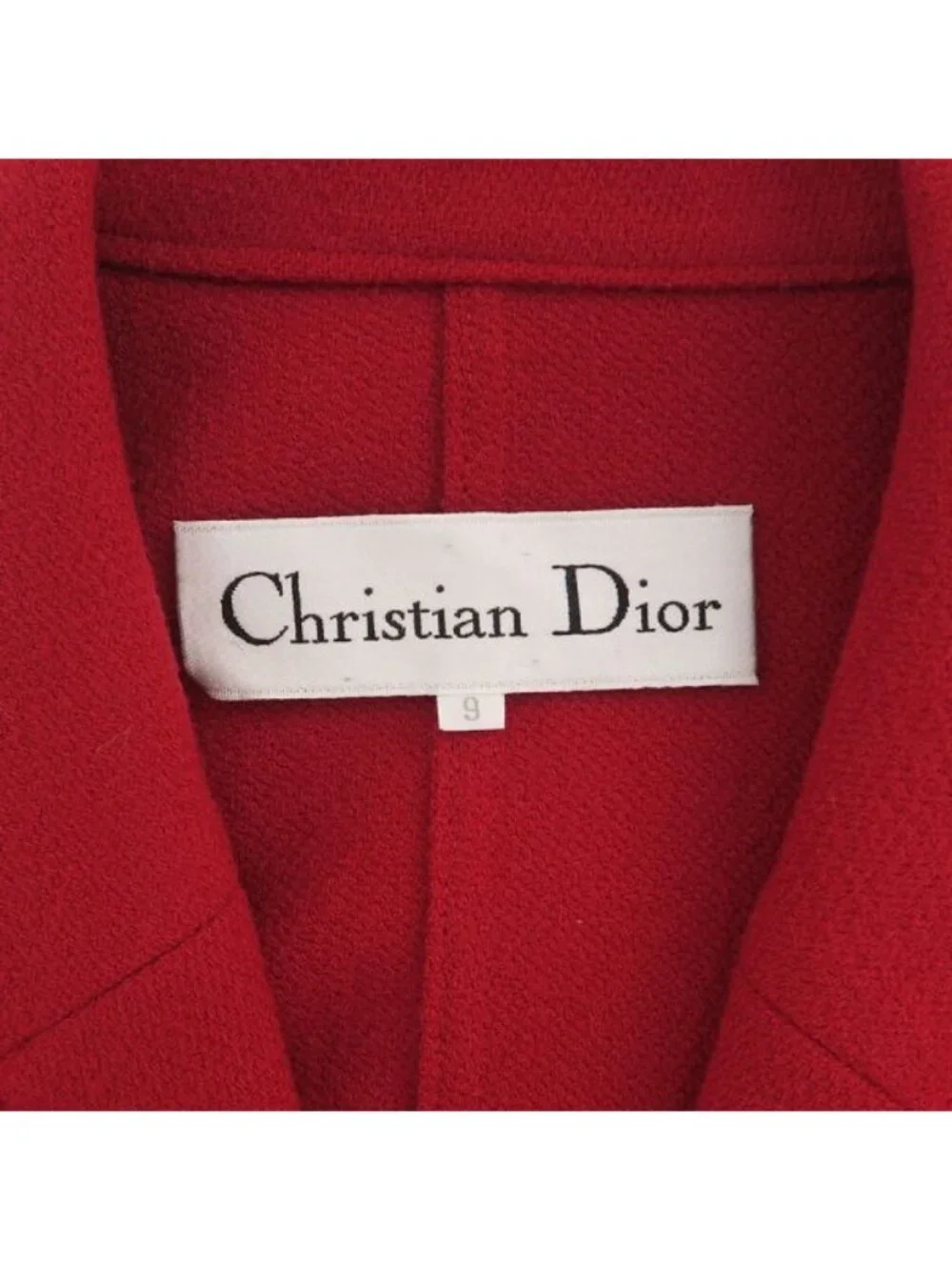 Christian Dior Size 9 Red Jacket